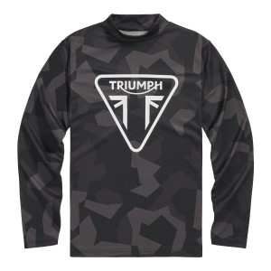 KOSZULKA RAPID BLACK CAMO D/R / RAPID DRY RACE TEE BLACK / CAMO