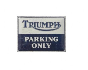TABLICA EMALIOWANA / PARK SIGN